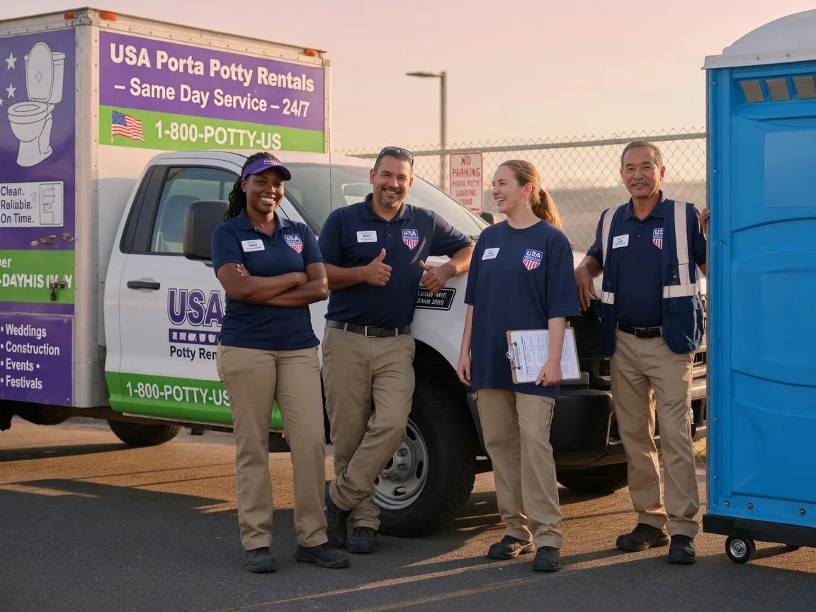 Porta Potty Rental company in West Finley, PA